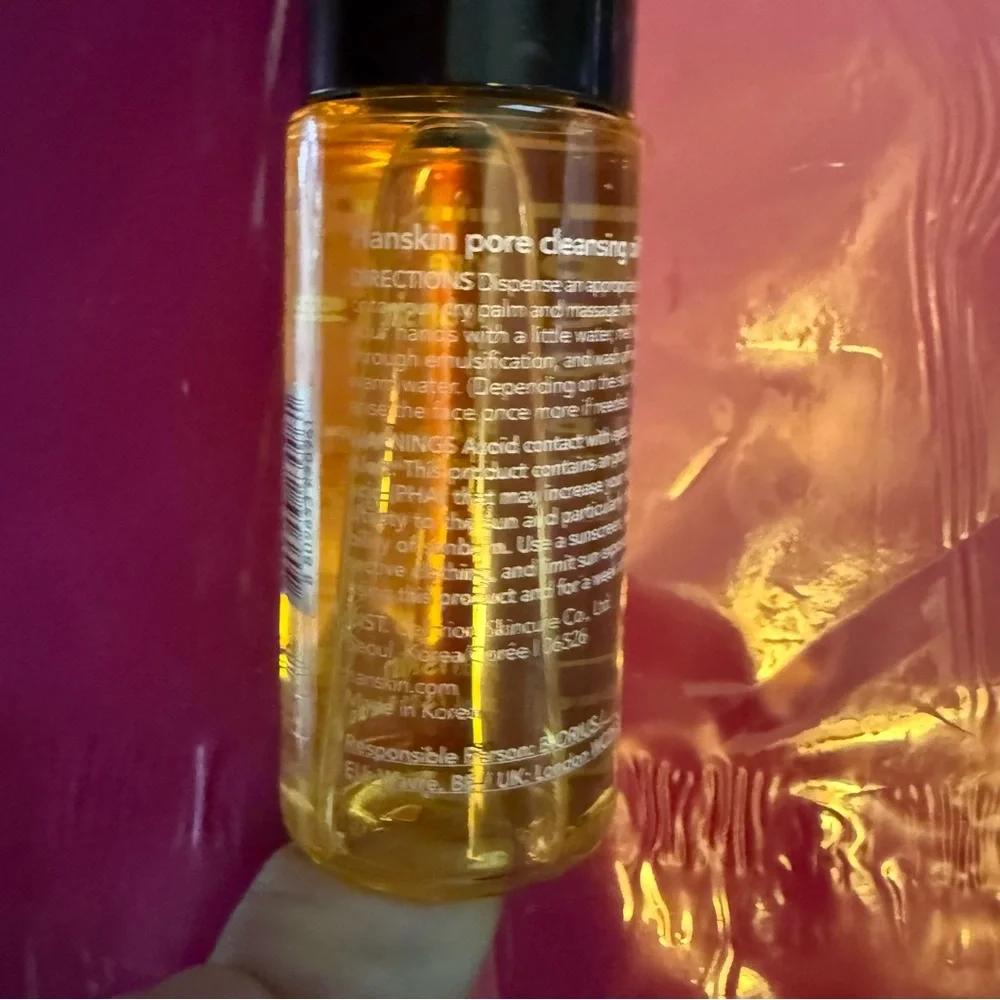 💙 4/$20 Hanskin, Pore Cleansing Oil Pha (1.01 oz)